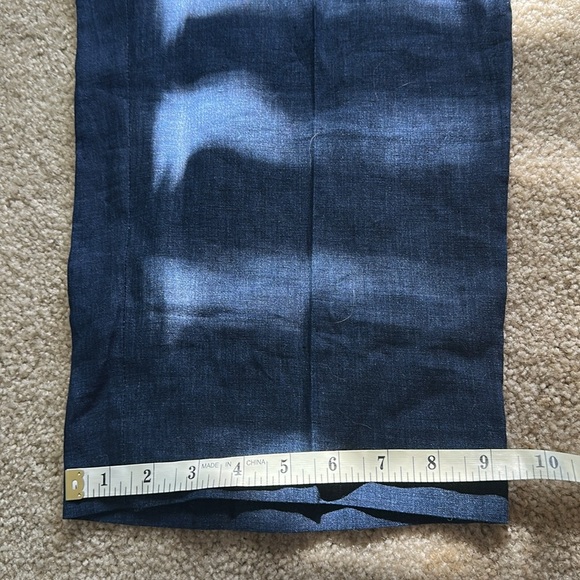 Zanella New With Tags Flat Front Linen Dress Pants Mens Size 42 Waist 26” Inseam - Picture 11 of 11